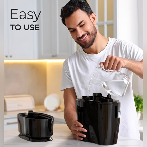 Everlasting Comfort 6L Humidifiers for Bedroom, Quiet 50HR Runtime No-Filter - Picture 3 of 12